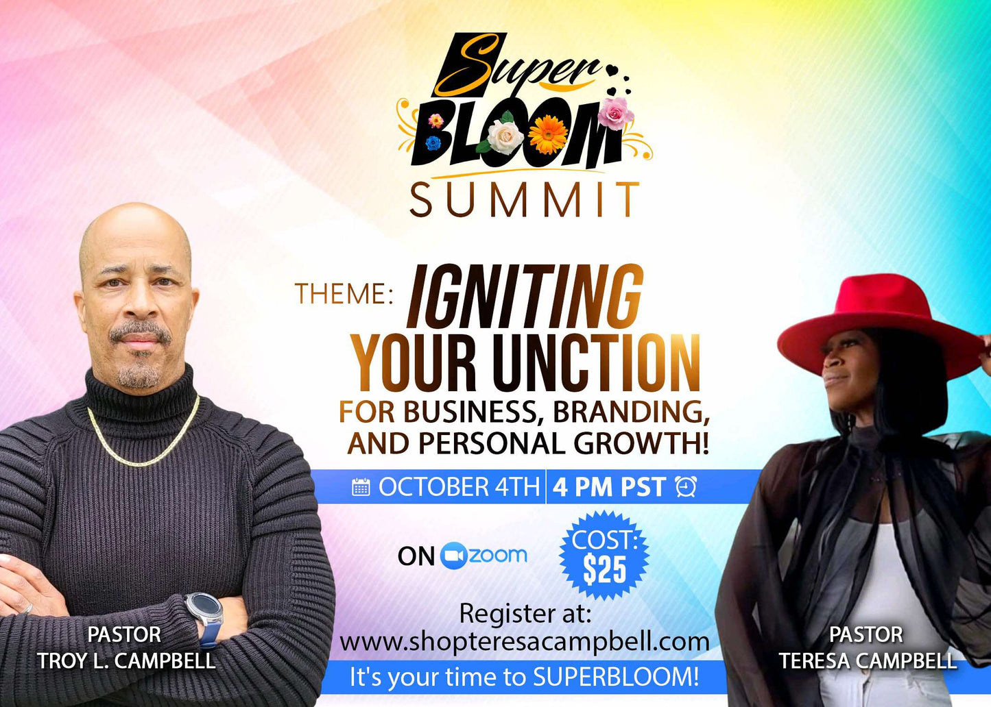 SuperBloom Summit: Igniting Your Unction